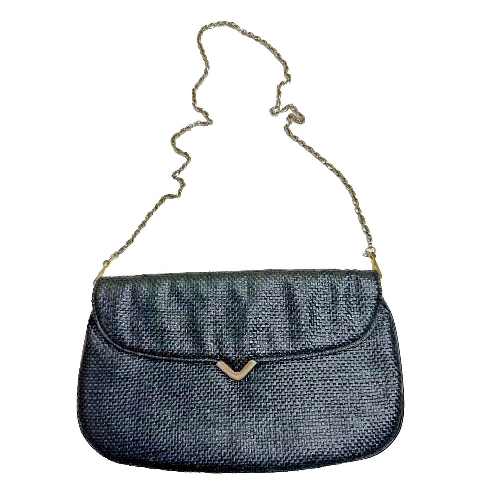 Koret Weave Purse Chain Strap Dressy Clutch Artbag Creations New‎ York